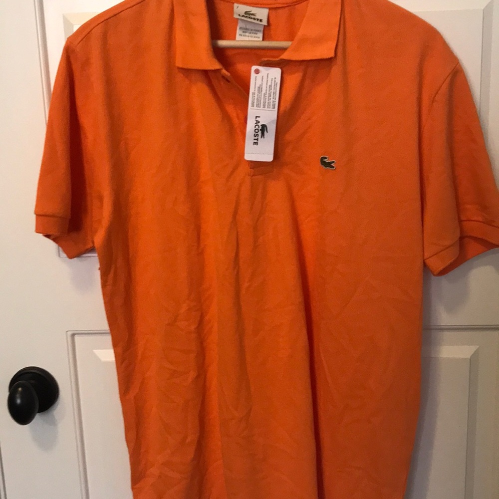 Mens XL Lacoste top NWT